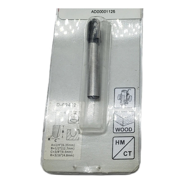 Fresa Tipo U 1/4  X 3/8  X 1-3/4  Makita D-69412