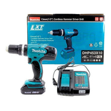 Rotomartillo Atornillador 18v Makita Dhp453x10