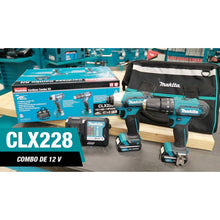 Combo Makita Clx228  Atornillador + Rotomartillo