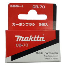 Juego Carbones Cb-70 Makita 1949704 P/lijadora 9036