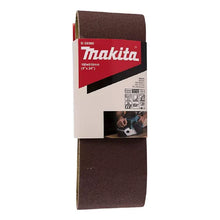 3 Pzas Lijas Banda 4x24 G-120 P/madera Makita D-59380 120
