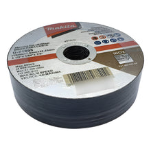25 Piezas Disco Abrasivo Corte Acero 115mm Makita D71685 Blanco