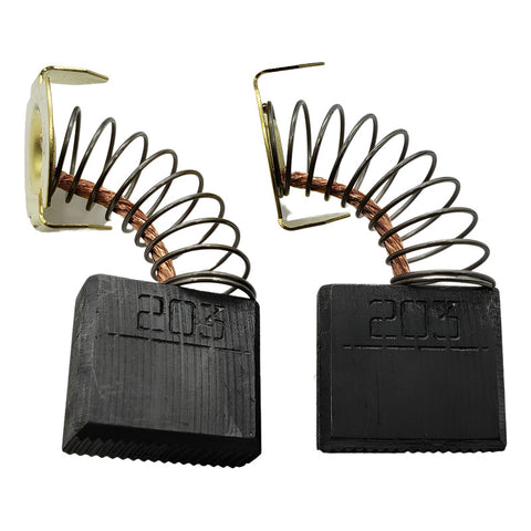 Juego Carbones Makita Cb-203 1949916 P/2414nb Lw1401 Rp1800
