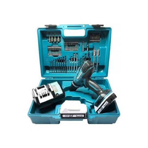 Rotomartillo Atornillador Inalambrico 18v Makita Hp488dyex5 Azul