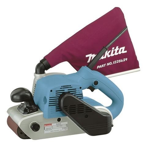 Lijadora De Banda Makita 9403 1200w 4x24 Pulgadas Azul