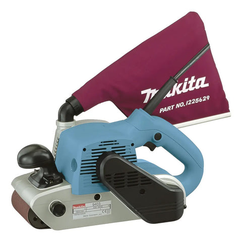 Lijadora De Banda Makita 9403 1200w 4x24 Pulgadas Azul