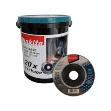 Disco P/desb Metal 4 1/2x1/4x7/8 C/20 Pzas Makita D18194-20