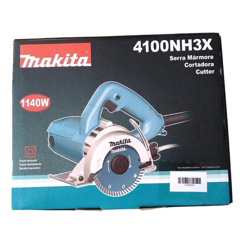 Cortadora Marmol Makita Corte 90° 1200w 4-3/8 PuLG. 4100nh3x