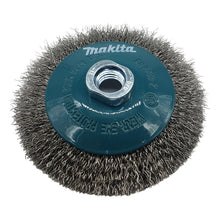 Carda Concava Ondulada 4-1/2 X 5/8-11 Unc Makita D-77665 Azul