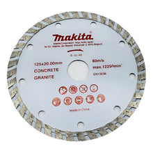 Disco Diamante Corte Húmedo Makita 5 Pulgadas B-16748 125mm Blanco
