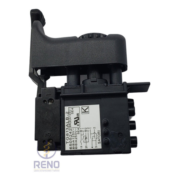 Interruptor Tg813alb-2 Makita 6505242 P/hp2050 Dp4010