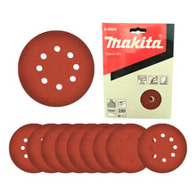 10 Pzas Disco Lija Velcro 5   P/madera G-240 D-54209 Makita