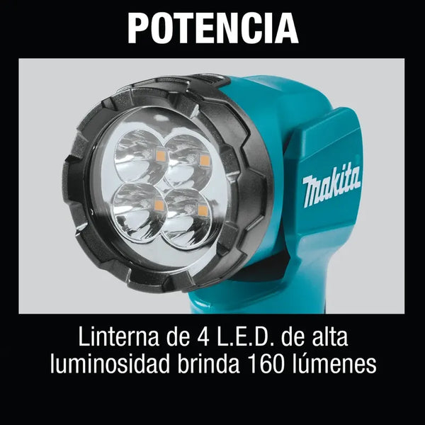 Lampara Inalámbrica Lxt 18v Makita Dml815 (solo Herramienta) Azul Maquita