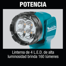 Lampara Inalámbrica Lxt 18v Makita Dml815 (solo Herramienta) Azul Maquita