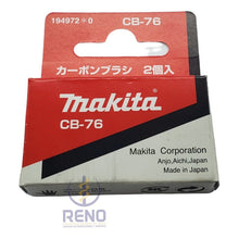 Juego Carbones Makita Cb-76 1949720 Para Cepillo 1900b