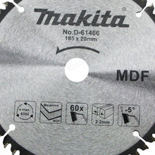 Disco De Sierra Circular 7 1/4'' 60 Dientes Makita Melamina