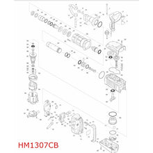 Tapa Empuñadura Makita 4511192 P/demoledor Hm1307cb Hm1317cb