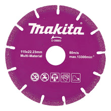 Disco Diamante Concreto Metal  4-1/2  Makita D-58883 Morado