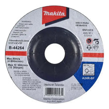 Disco Abrasivo Desbaste 4 1/2  Makita B-44264 Plateado