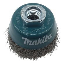 Carda Copa Ondulada 2-1/2 X 5/8-11 Unc Inox Makita D-77590 Azul Petróleo