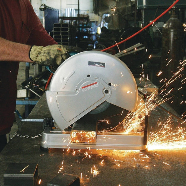 Cortadora De Metal Tronzadora 14  Con 2000w Makita 2414nb Azul