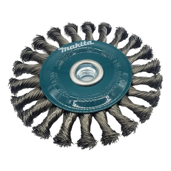 Carda Circular Trenzada 5 X 5/8-11 Unc Makita D-77659 Azul Petróleo