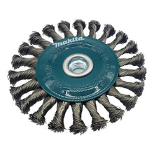 Carda Circular Trenzada 5 X 5/8-11 Unc Makita D-77659 Azul Petróleo