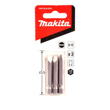 3 Pzas Punta Plana 8-10 X 50 Mm Makita B-25915