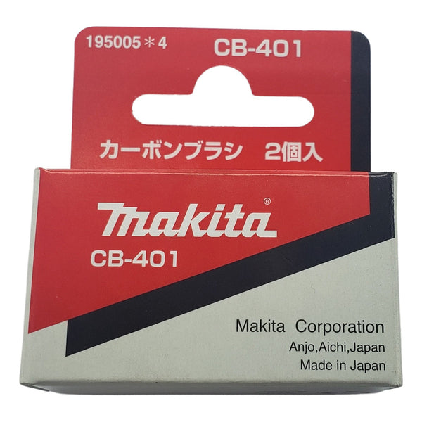 Juego Carbones Cb-401 Makita 1950054 P/6302h 6303h Hp1310