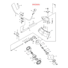 Caja Engranes Da00000155 Makita P/desbrozadora Em2500u Ms27c