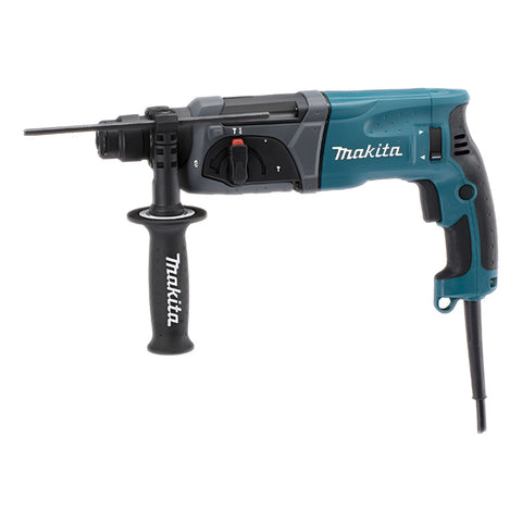 Rotomartillo Combinado Makita Hr2470 Sds Plus 24mm Con 780w Azul