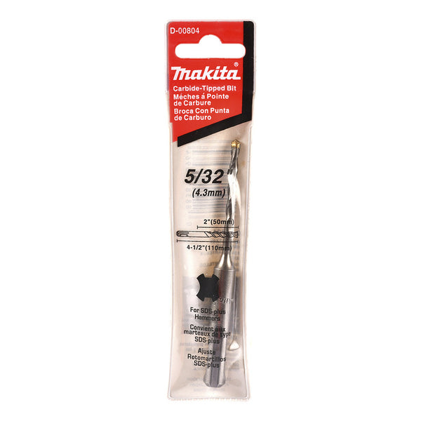 Broca Para Concreto Sds-plus 5/32 X 4-1/2 Makita D-00804