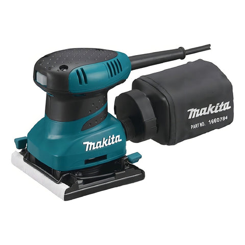 Lijadora   Orbital Makita Bo4556 Con Sistema Velcro  Azul 50hz/60hz 120v