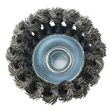 Carda Copa Trenzada 3 X 5/8-11 Unc Inox Makita D-77621 Azul Petróleo